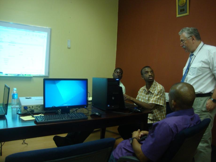 ARIS 1.5 Training in Jamaica, Development of National Registry of Radiation Sources image 2