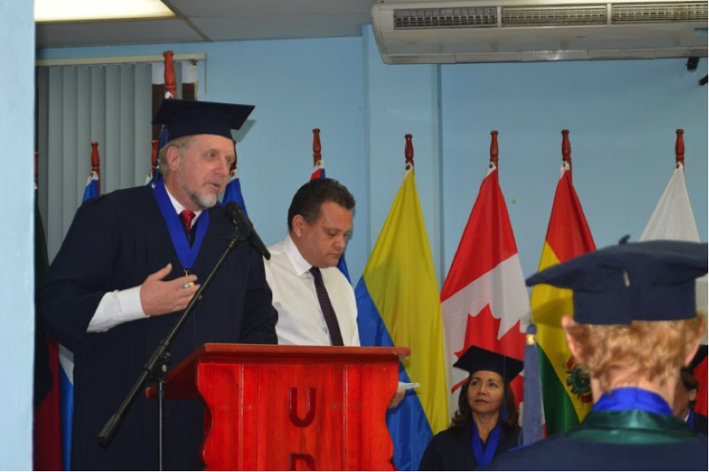 Graduation Ceremony in Panama for Master Program in Radiation Protection